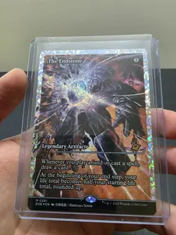 The Endstone (Showcase) (Fracture Foil) - Edge Of Eternities (EOE) (MTG) - Image 1