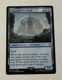 MTG Torrential Gearhulk - Commander FINAL FANTASY NM - Image 1