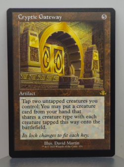 Cryptic Gateway (Retro Frame) - DMR - 376 - Dominaria Remastered - Image 1