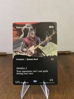 Voice of Victory (Borderless) Tarkir: Dragonstorm Regular - Image 1