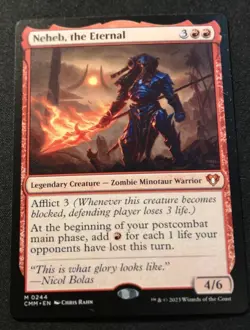 Neheb, The Eternal - CMM - MTG - EN - NM - 0244 - Image 1