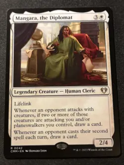 Mangara, The Diplomat - CMM - MTG - EN - NM - 0042 - Image 1