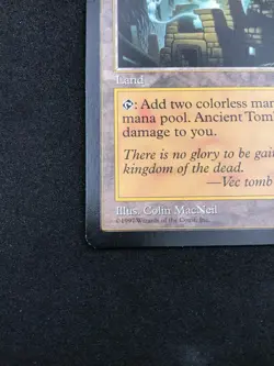 ANCIENT TOMB uncommon 1997 Tempest Magic the Gathering Near Mint - Image 3