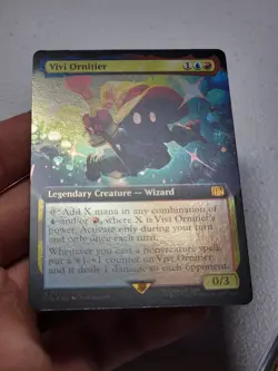 MTG Final Fantasy Vivi Ornitier 0514 Foil Extended Art NM - Image 4