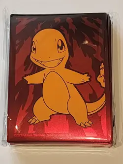2023 Obsidian Flames ETB Elite Trainer Box 65 Charmander Pokemon Card Sleeves - Image 1