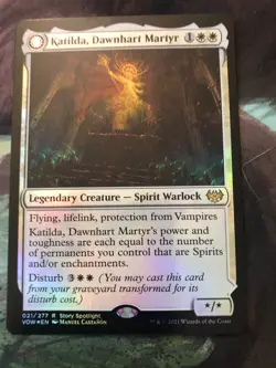 FOIL Katilda, Dawnhart Martyr / Rising Dawn ~ Crimson Vow [ NM ] [ MTG ] - Image 1