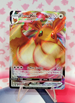 Eevee VMAX SWSH087 Sword & Shield Black Star Promo Pokemon TCG NM - Image 1