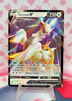 Arceus V 122/172 Brilliant Stars Ultra Rare Pokemon TCG NM - Image 1