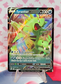 Tyranitar V SWSH109 Sword & Shield Black Star Promo Pokemon TCG NM - Image 1