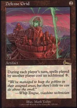 Mint/Near-Mint, English - 1 x MTG Defense Grid Urza's Legacy - Image 1
