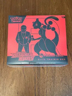 Pokemon Destined Rivals Pokemon Center ETB Elite Trainer Box - SEALED - Image 1