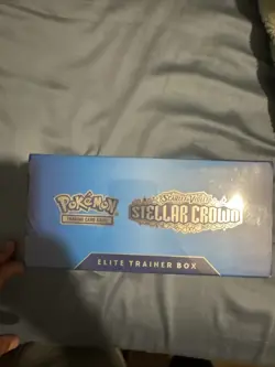 Pokemon TCG Scarlet & Violet STELLAR CROWN ETB Sealed - Image 3