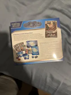 Pokemon TCG Scarlet & Violet STELLAR CROWN ETB Sealed - Image 4