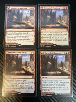4x Shatterskull Smashing Zendikar Rising Regular - Image 1