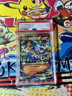2016 Pokemon XY Generations 12/83 M Charizard EX PSA 7 - Image 1