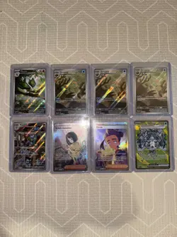Pokemon TCG LOT of 14 IR's SIR's SSP MEW JTG PRI SV Era - Image 2