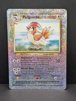 Pidgeotto Pokemon TCG Legendary Collection 34/110 Reverse Holo Rare firework LP - Image 1