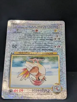 Pidgeotto Pokemon TCG Legendary Collection 34/110 Reverse Holo Rare firework LP - Image 4