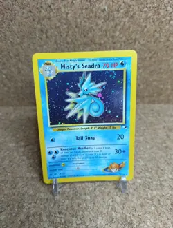 Misty's Seadra (Prerelease, #009/132) - Holofoil WOTC Promo LP Pokemon - Image 1