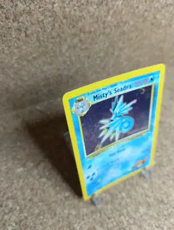 Misty's Seadra (Prerelease, #009/132) - Holofoil WOTC Promo LP Pokemon - Image 2