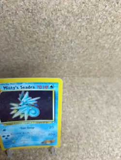 Misty's Seadra (Prerelease, #009/132) - Holofoil WOTC Promo LP Pokemon - Image 3