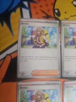 Arven 186/197 Regular Sv03: Obsidian Flames Pokemon TCG 2023 - Image 3