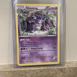 Nidoking Non Holo Rare XY - Steam Siege 45/114 NM Pokemon w/ Nidoran - Image 1