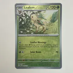 Leafeon 005/131 Reverse Holo SV: Prismatic Evolutions Pokemon TCG - Image 1