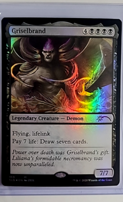 2020 MTG Magic The Gathering SLD Secret Lair Drop Foil #160 Griselbrand - Image 1