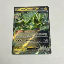 Iron Thorns EX 077/167 Sv06 Twilight Masquerade Holo Double Rare Pokemon TCG LP - Image 1