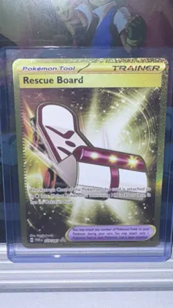 Pokemon Rescue Board 225/167 Twilight Masquerade Ultra Rare Holo Mint Condition - Image 1
