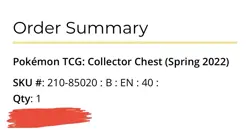 Pokemon TCG: Collector Chest - Spring 2022 - Brand NEW Sealed - Image 2