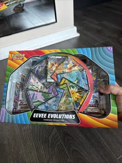 Pokemon Eevee Evolutions Premium Collection Box Sword & Shield Factory Sealed 820650851742 - Image 1