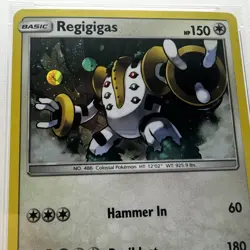 2020 Pokemon S&M Black Star Regigigas Cosmos Holo #SM243 PSA 10 GEM MT - POP 23 - Image 4