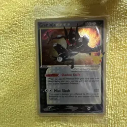 Pokemon Greninja Gold Star Promo Holo SWSH144 Celebrations SEALED NM/ Mint New - Image 1