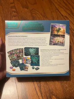 Twilight Masquerade Pokemon Center Exclusive SEALED Elite Trainer Box ETB - Image 2