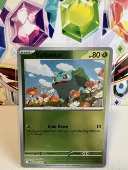 Bulbasaur 001/132 Common Reverse Holo - Pokemon TCG Mega Evolution - NM - Image 1
