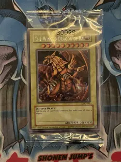 Yugioh The Winged Dragon of Ra DOD-001 002 003 Dawn of Destiny Sealed Pack - Image 1