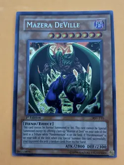 AST-111 Makers DeVille 1st Edition SECRET RARE NM/M Near Mint/Mint - Image 2