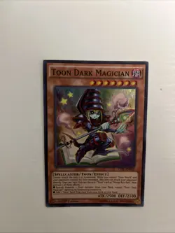 Toon Dark Magician TDIL-EN032 The Dark Illusion 1st Edition - Image 1