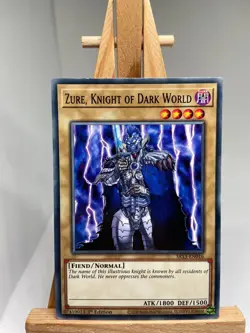 Yugioh! Zure, Knight of Dark World - SR13-EN016 - Common - 1st Edition Near Mint - Image 2