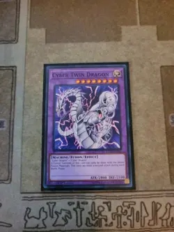 YUGIOH CYBER TWIN DRAGON LEDD-ENB26 COMMON 1ST ED NM - Image 1