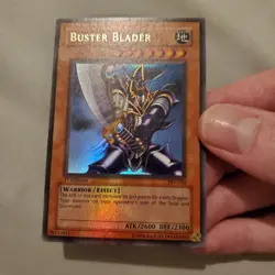 Yu-Gi-Oh! Buster Blader Psv-050 1st Lp Holo Bleed - Image 2