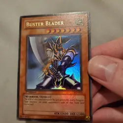 Yu-Gi-Oh! Buster Blader Psv-050 1st Lp Holo Bleed - Image 5