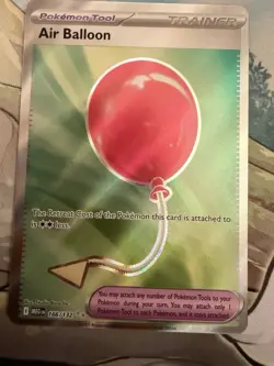 Air Balloon 166/132 Ultra Rare - Holo Trainer - Pokemon Mega Evolution NM Card - Image 1