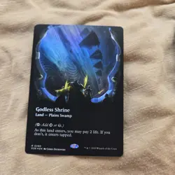 mtg edge of Eternities godless shrine 280 foil - Image 1