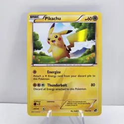 Pikachu⚡Holo Secret Rare - 115/114 Black & White 2011 Vintage Pokemon Card✨ - Image 1