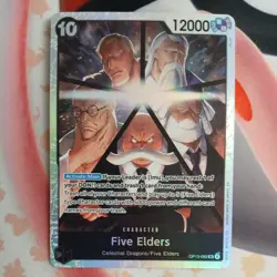 Five Elders OP13-082 SR Carrying on His Will - ONE PIECE Card Game English - Image 1