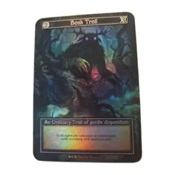 Bosk Troll Foil Sorcery Contested Realm Beta Card Pulled From A Pack - Image 1