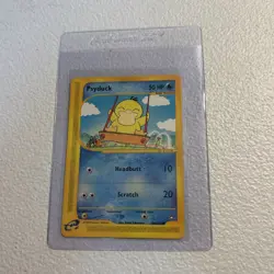 Psyduck 104/147 Aquapolis Common Vintage Pokemon TCG E-reader card - Image 1